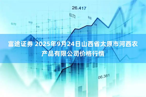 富途证券 2025年9月24日山西省太原市河西农产品有限公司价格行情