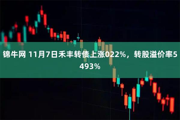 锦牛网 11月7日禾丰转债上涨022%，转股溢价率5493%