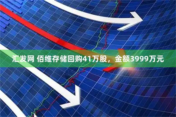 汇发网 佰维存储回购41万股，金额3999万元